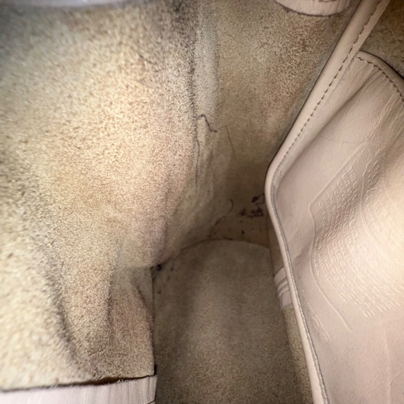 Vintage Coach Pocket Drawstring 4020 Crossbody Bag Bone Pre 94 USA - Picture 8 of 12